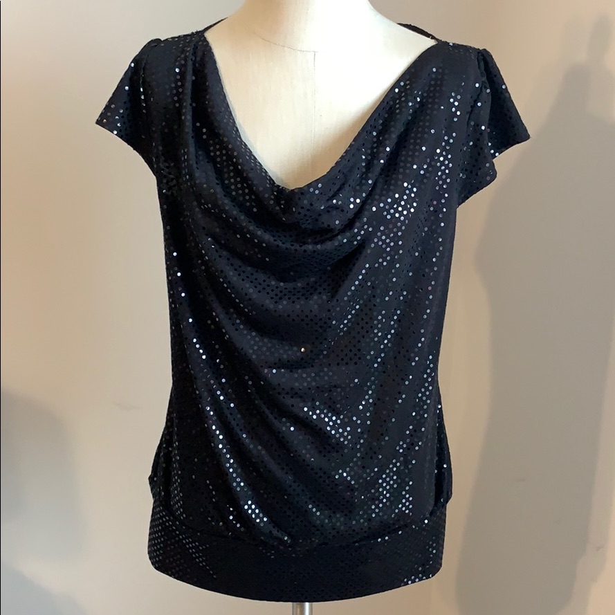Open Back Sequin Top
